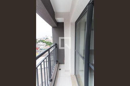 Varanda do Quarto   de apartamento para alugar com 1 quarto, 27m² em Tucuruvi, São Paulo