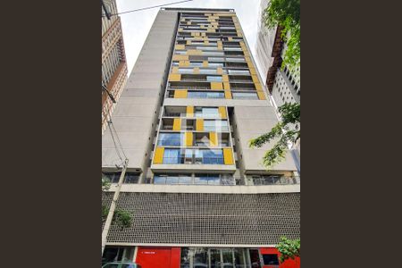 Studio à venda com 35m², 1 quarto e sem vagaFachada