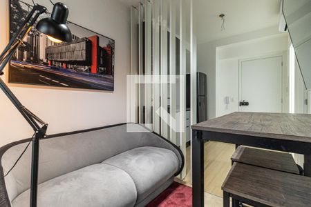 Sala de apartamento para alugar com 1 quarto, 38m² em Consolação, São Paulo