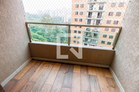 Varanda da Sala de apartamento à venda com 2 quartos, 71m² em Paraíso do Morumbi, São Paulo