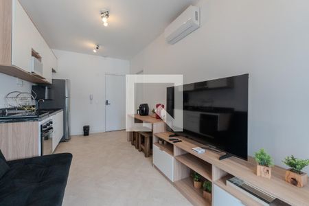 Sala de apartamento para alugar com 1 quarto, 40m² em Bela Vista, São Paulo