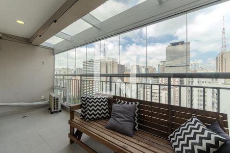 Sacada de apartamento para alugar com 1 quarto, 40m² em Bela Vista, São Paulo