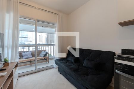 Sala de apartamento para alugar com 1 quarto, 40m² em Bela Vista, São Paulo