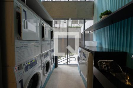 Studio à venda com 25m², 1 quarto e sem vagaLavanderia