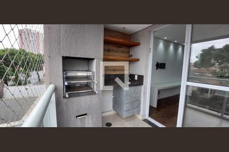 Varanda Sala de apartamento à venda com 2 quartos, 65m² em Vila Leopoldina, Santo André