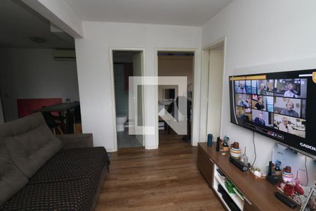 Sala de estar de apartamento à venda com 2 quartos, 72m² em Partenon, Porto Alegre