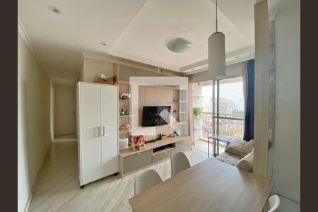 Sala/cozinha de apartamento para alugar com 2 quartos, 47m² em Mooca, São Paulo