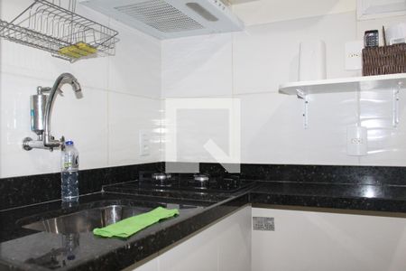 Cozinha de kitnet/studio para alugar com 1 quarto, 18m² em Centro, Rio de Janeiro