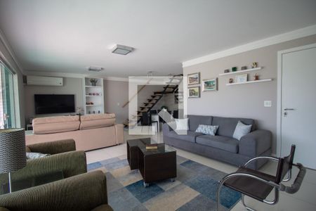 Sala de apartamento para alugar com 3 quartos, 243m² em Recreio dos Bandeirantes, Rio de Janeiro