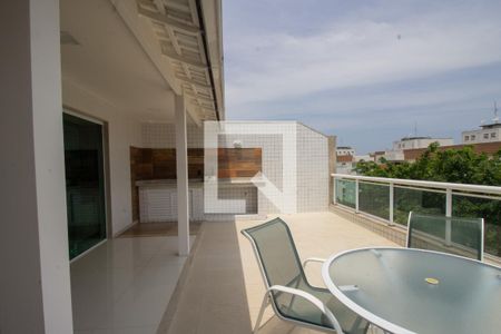 Varanda de apartamento para alugar com 3 quartos, 243m² em Recreio dos Bandeirantes, Rio de Janeiro