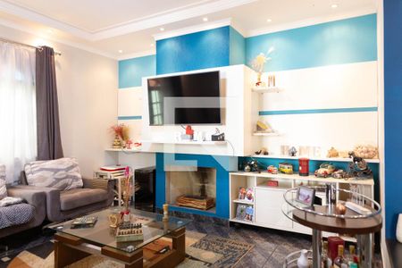 Sala de casa à venda com 3 quartos, 253m² em Vila São Pedro, Santo André