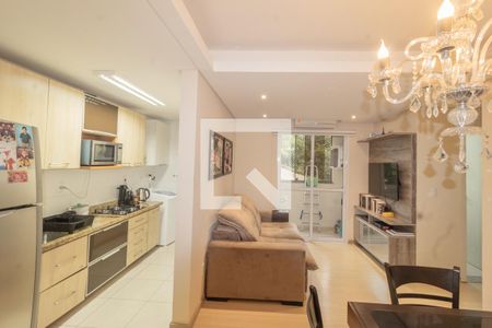 Sala de apartamento à venda com 2 quartos, 70m² em Niterói, Canoas