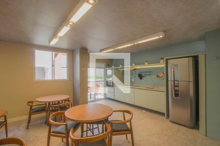 Apartamento para alugar com 34m², 2 quartos e sem vagaÁrea comum - Salão de festas