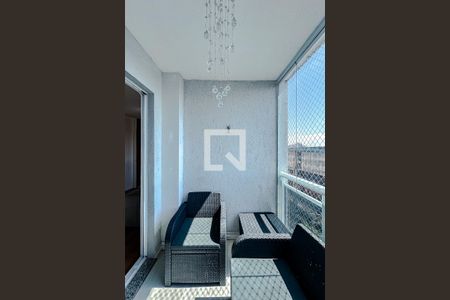 Varanda da Sala de apartamento para alugar com 2 quartos, 72m² em Brás, São Paulo