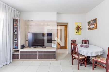 Sala de apartamento à venda com 3 quartos, 84m² em Monsenhor Messias, Belo Horizonte