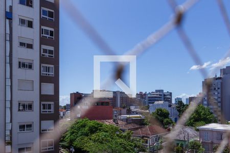 Vista Sala de apartamento à venda com 3 quartos, 130m² em Menino Deus, Porto Alegre