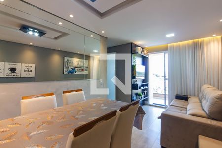 Sala  de apartamento para alugar com 2 quartos, 49m² em Santa Maria, Osasco
