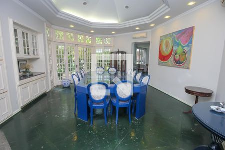 Sala de Jantar de casa à venda com 4 quartos, 1330m² em Laranjeiras, Rio de Janeiro