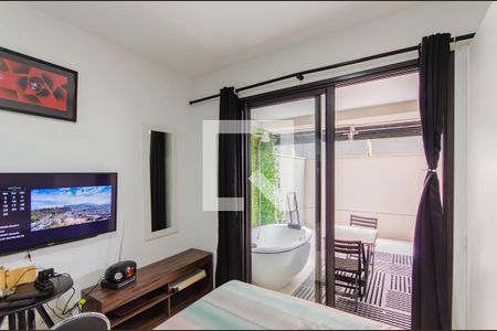 Studio para alugar com 36m², 1 quarto e sem vagaSala/Quarto