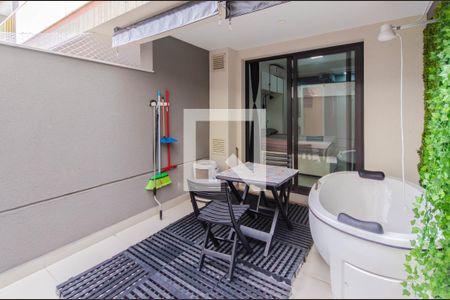 Studio para alugar com 36m², 1 quarto e sem vagaVaranda