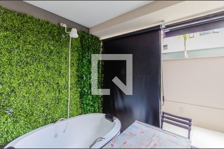 Studio para alugar com 36m², 1 quarto e sem vagaVaranda