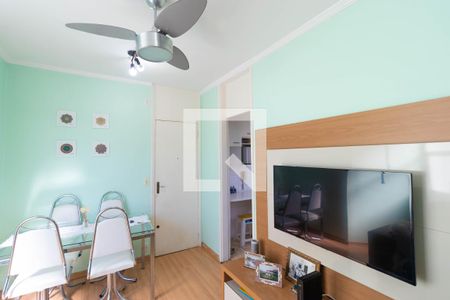 Salas de apartamento à venda com 2 quartos, 52m² em Jardim São Vicente, Campinas