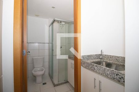 Banheiro Social de apartamento para alugar com 1 quarto, 40m² em Norte (águas Claras), Brasília