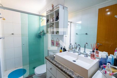Banheiro da Suíte de apartamento à venda com 3 quartos, 107m² em Vila da Saúde, São Paulo