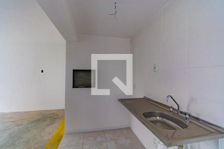 Cozinha de apartamento à venda com 3 quartos, 76m² em Marechal Rondon, Canoas