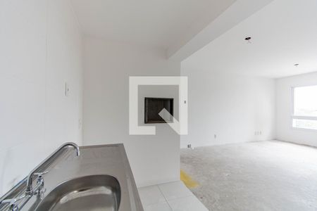 Cozinha de apartamento à venda com 2 quartos, 76m² em Marechal Rondon, Canoas