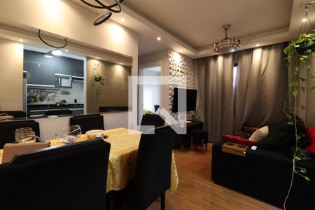 Sala de apartamento para alugar com 2 quartos, 47m² em Jardim Paulistano, Ribeirão Preto