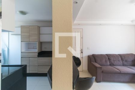 Sala/Cozinha de apartamento para alugar com 2 quartos, 47m² em Vila Caputera, Mogi das Cruzes