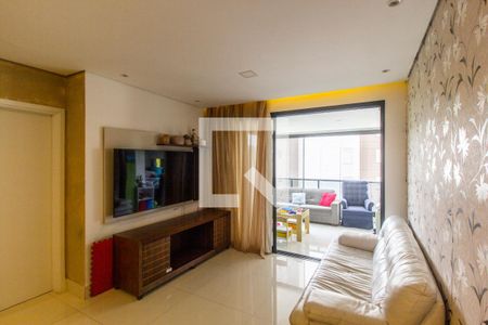 Sala de TV de apartamento para alugar com 3 quartos, 112m² em Dezoito do Forte Empresarial/alphaville., Barueri