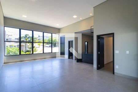 Sala de casa de condomínio à venda com 3 quartos, 282m² em Swiss Park, Campinas