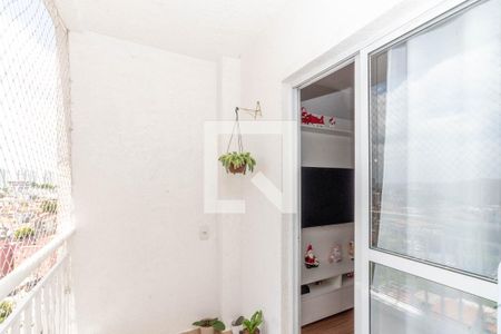 Varanda da Sala de apartamento à venda com 2 quartos, 50m² em Vila Trabalhista, Guarulhos
