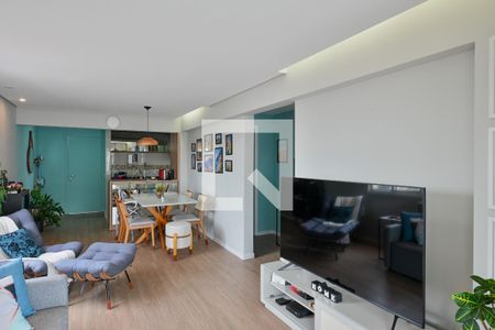 Sala de apartamento à venda com 3 quartos, 105m² em Vila Santo Estéfano, São Paulo