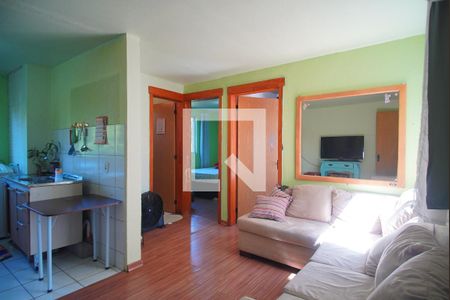 Sala de apartamento à venda com 2 quartos, 48m² em Arroio da Manteiga, São Leopoldo