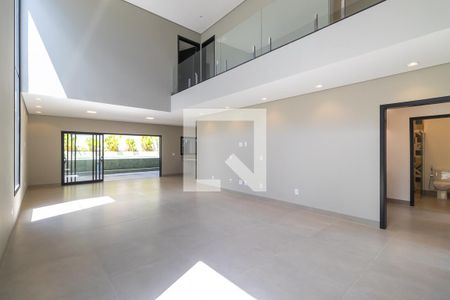 Sala de casa de condomínio à venda com 4 quartos, 383m² em Swiss Park, Campinas