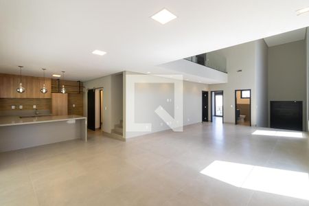 Sala de casa de condomínio à venda com 4 quartos, 383m² em Swiss Park, Campinas
