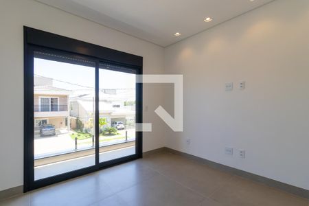 Quarto da suíte 1 de casa de condomínio à venda com 4 quartos, 383m² em Swiss Park, Campinas