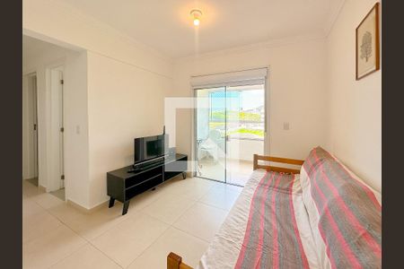 Sala de TV de apartamento para alugar com 2 quartos, 75m² em Ingleses Norte, Florianópolis