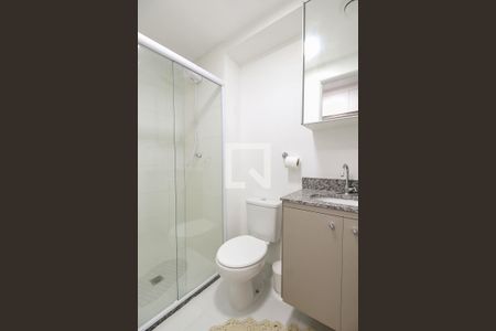 Studio para alugar com 23m², 1 quarto e sem vaga Studio para alugar com 23m², 1 quarto e sem vagaBanheiro