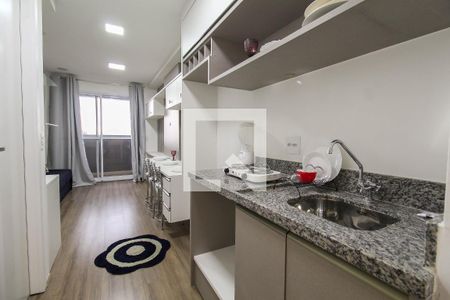 Studio para alugar com 23m², 1 quarto e sem vaga Studio para alugar com 23m², 1 quarto e sem vagaCozinha