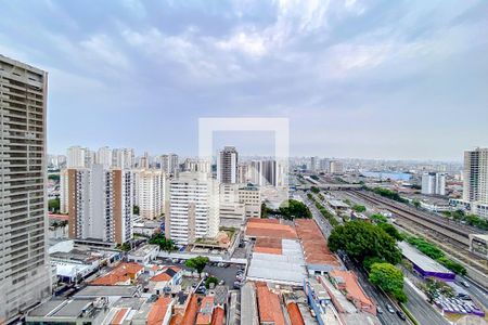 Vista da Varanda de kitnet/studio para alugar com 1 quarto, 23m² em Quarta Parada, São Paulo