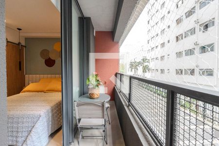 Studio à venda com 25m², 1 quarto e sem vagaSacada