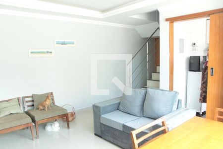 sala de apartamento à venda com 3 quartos, 130m² em Castelo, Belo Horizonte