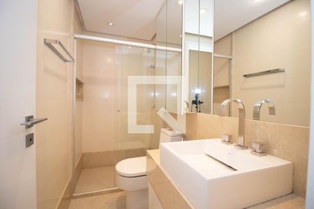 Apartamento para alugar com 110m², 3 quartos e 1 vagaBanheiro da Suíte