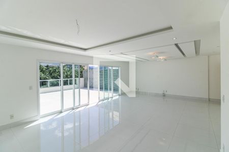 Sala de apartamento à venda com 4 quartos, 350m² em Recreio dos Bandeirantes, Rio de Janeiro