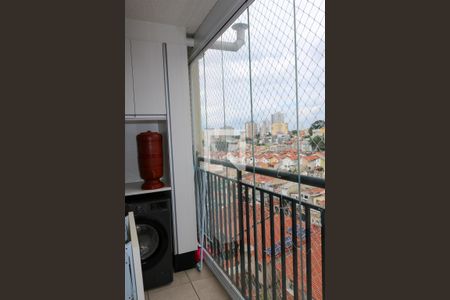 Varanda da Sala de apartamento à venda com 2 quartos, 46m² em Campestre, São Caetano do Sul