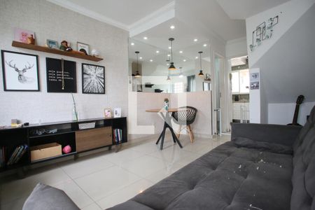 Sala de casa de condomínio à venda com 2 quartos, 55m² em Taquara, Rio de Janeiro
